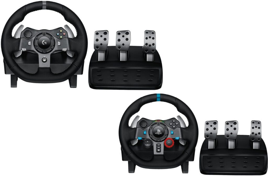 Logitech G29 Driving Force Gaming Racing Wheel Unboxing, Set up, and  Impressions 