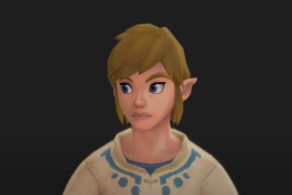 Link in The Legend Of Zelda Skyward Sword Game