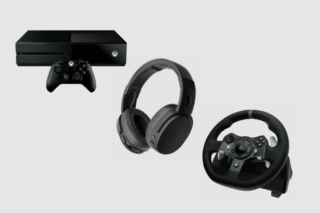 How do I Use My Wireless Headset with my Logitech Steering Wheel on My Xbox One_