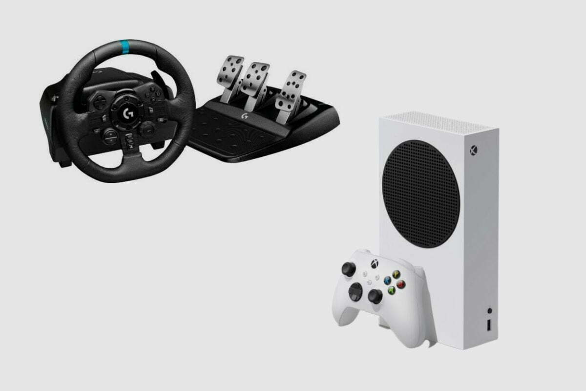 Xbox one s with steering - Gaming Consoles & Accessories - 115329171