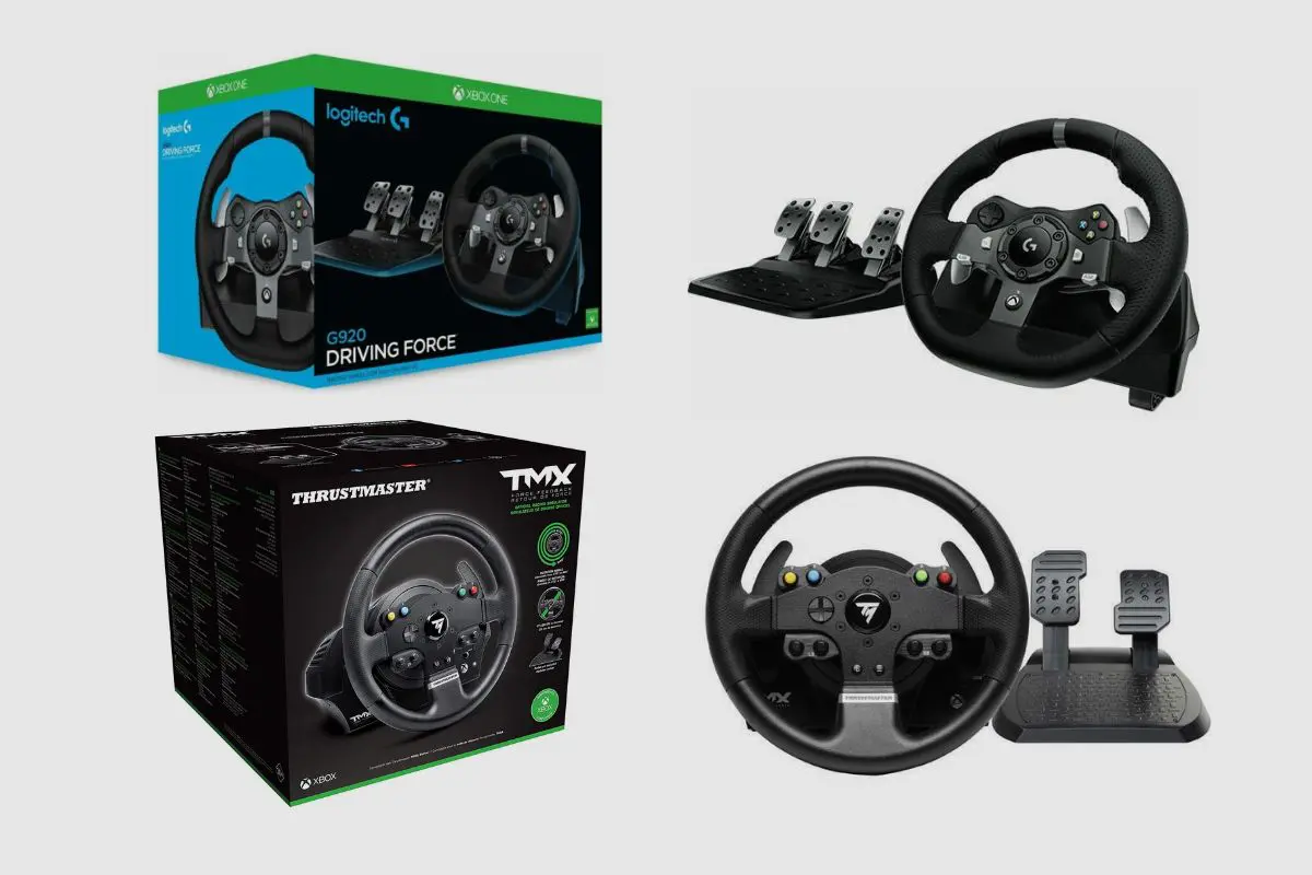 Thrustmaster TMX force feedback vs Logitech G920