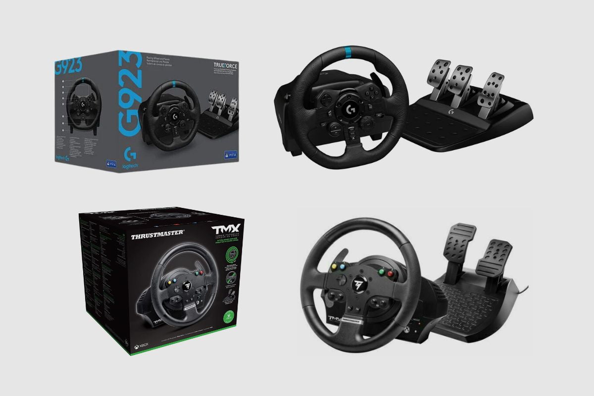 Thrustmaster TMX vs Logitech G923