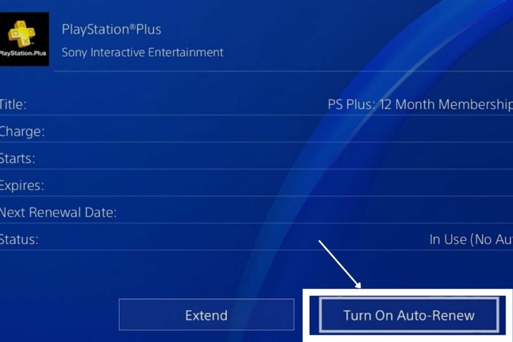 How do I Turn off Auto-renewal on PlayStation Plus