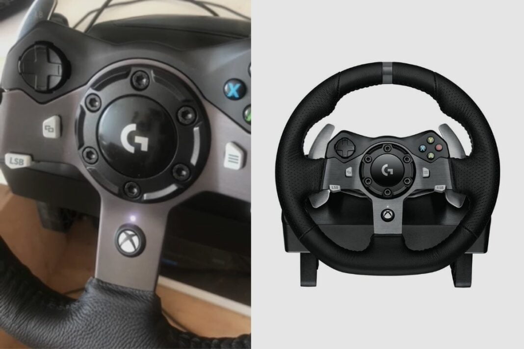 Why is My Logitech G920 Steering Wheel flashing on My Xbox One?